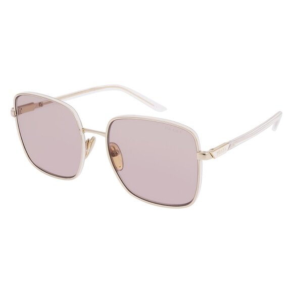 Prada PR 55YS ZVN06I gold metal sunglasses main image 8